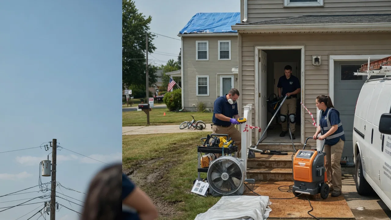 Water Damage Repair in Chilo, OH near me